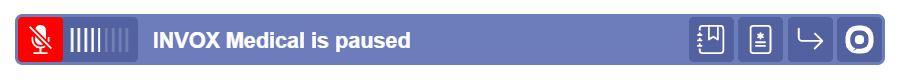 Dictation Bar Component